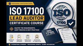 ISO 17100 Lead Auditor Certificate Course