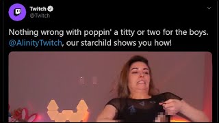 Twitch Staff Watching Alinity's Nip Slip Stream