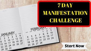 7 Day Manifestation CHALLENGE | Law of ATTRACTION