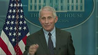 Fauci reflects on career, pandemic in final briefing