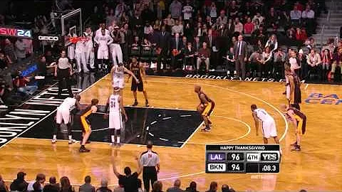 The Play The Nets Ran After Jason Kidd Spilled His Drink