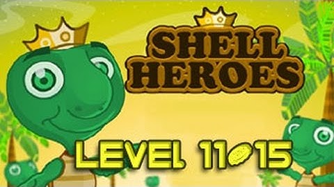 Shell Heroes Walkthrough Level 11-15 （Html5）