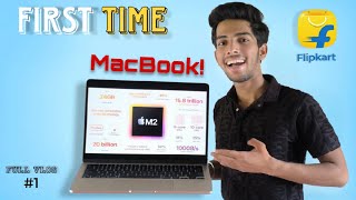 My First Ever MacBook 💻 | MacBook Air M2 Unboxing & Review in Hindi | Bought from Flipkart 🔥