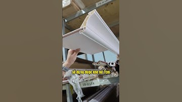 Khe hắt của Trần Nhựa Giật Cấp để khoảng cách bao nhiêu là phù hợp? | Minh Hiệp Offical #shorts