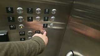 Z Flip 5: 2019 KONE EcoDisc Traction Elevator 369 | UW Hans Rosling Center | Seattle WA