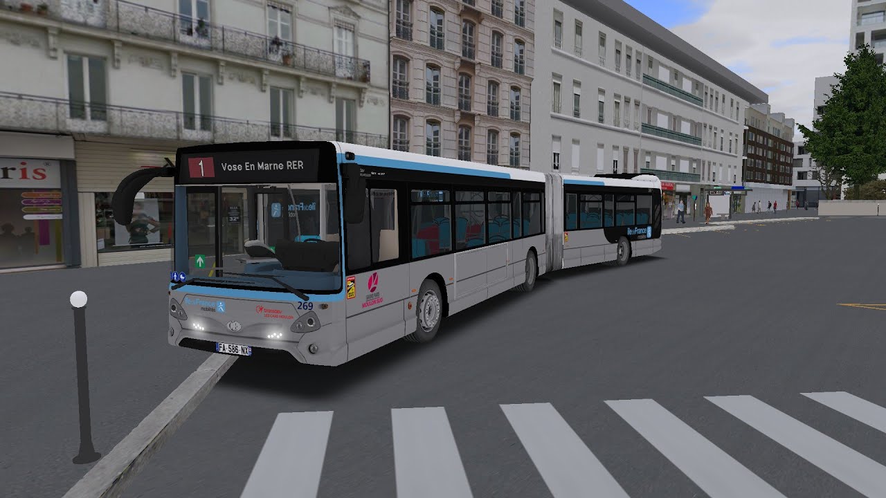 Omsi 2 / Heuliez GX 437 / Vose-en-Marne (Ligne 1)