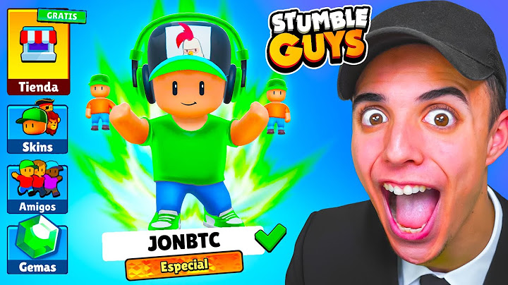 PROBANDO mi SKIN de STUMBLE GUYS por PRIMERA VEZ!