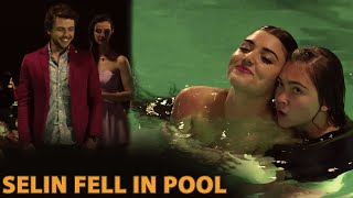 Selin Fell In The Pool | Hande Erçel | Turkish Drama | Sunehri Titliyan | RA2