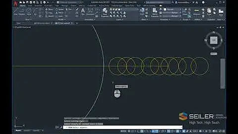 Como usar o comando TRIM no AutoCAD 2021?
