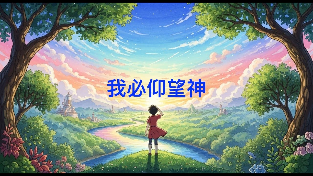 詩歌SS-4007【我必仰望神】約伯記5章8-9節〖羊咩咩-Ai聖經經文詩歌工作室〗 - YouTube