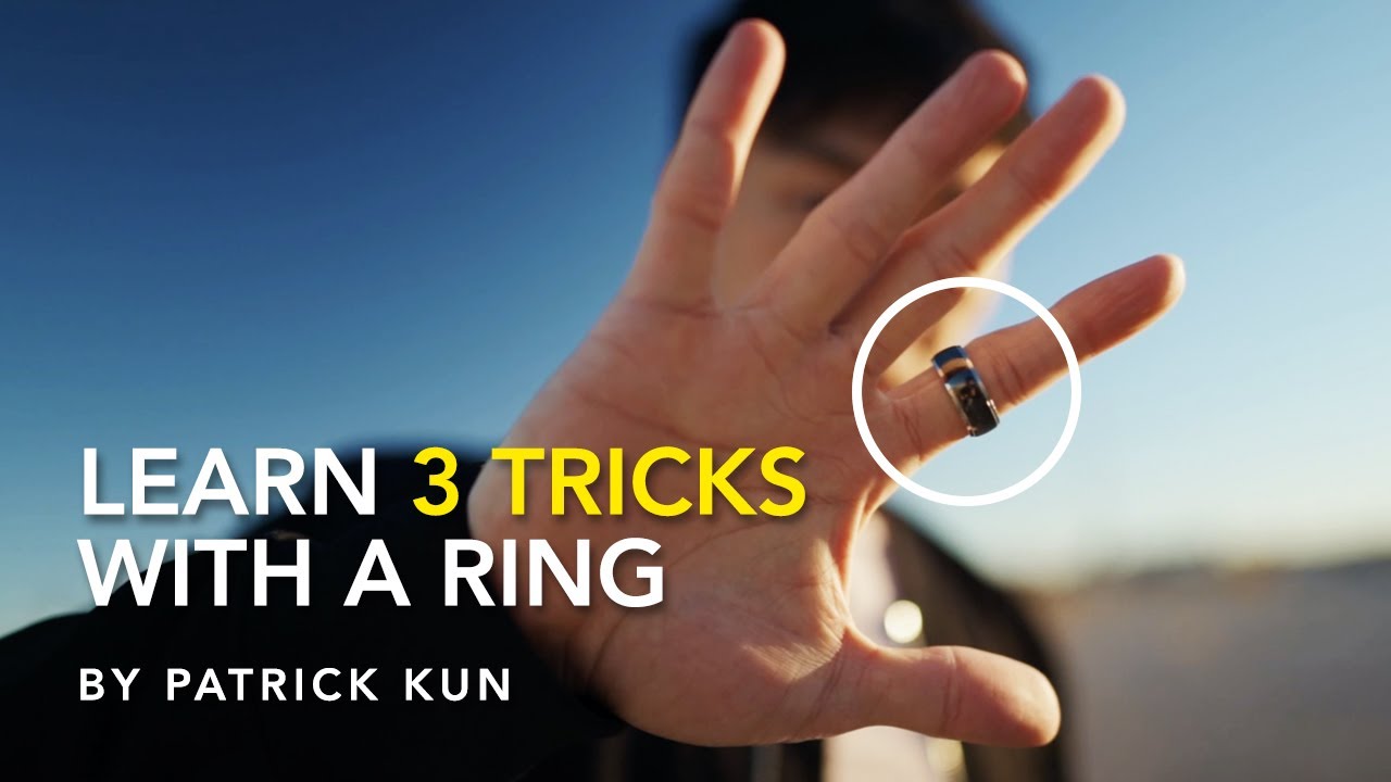 Learn 3 Tricks You Can Do With A Ring | Patrick Kun