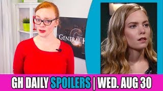 General Hospital (GH) Daily Spoilers Update for Wednesday, August 30th