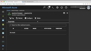 Create Azure Webhook