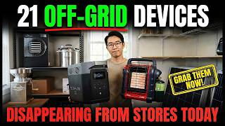 I TRACKED 21 Off Grid Devices for 90 Days… They're DISAPPEARING From Shelves Today!