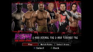 Wwe  The New Breed Vs Cm Punk  The Ecw Originals  Hcore 6man all Com  One Night Stand 2007