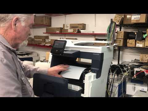 Change toner cartridge in Xerox VersaLink B405.