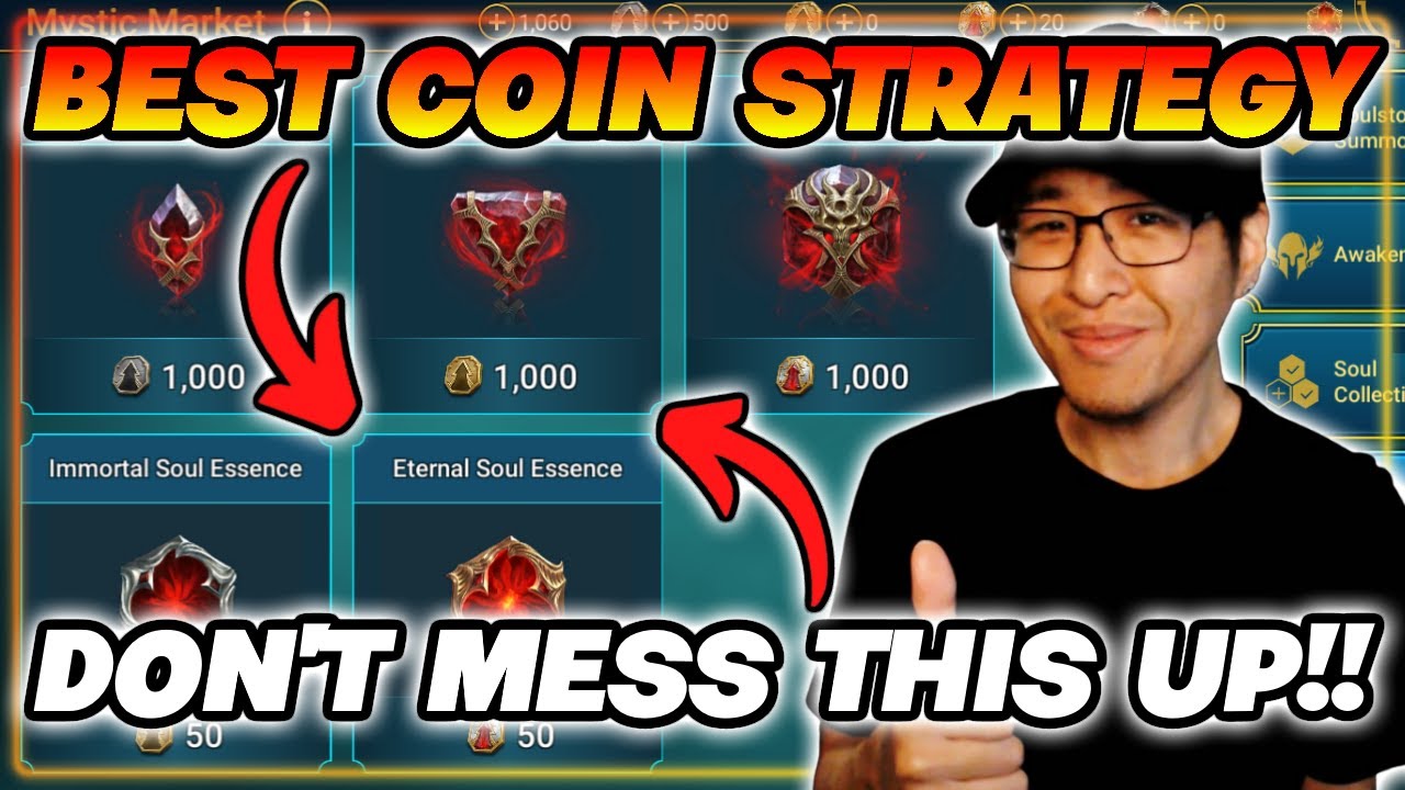🚨MOST EFFICIENT WAY🚨 TO UTILIZE YOUR SOUL ESSENCE AND SOUL STONES RAID Shadow Legends YouTube
