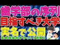 【歯学部の序列】目指すべき大学を実名で公開!【ゆっくり解説】#歯学部