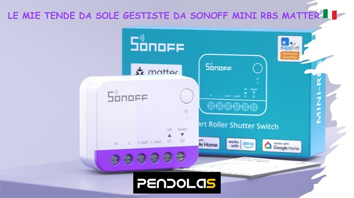 SONOFF MINI RBS MATTER
