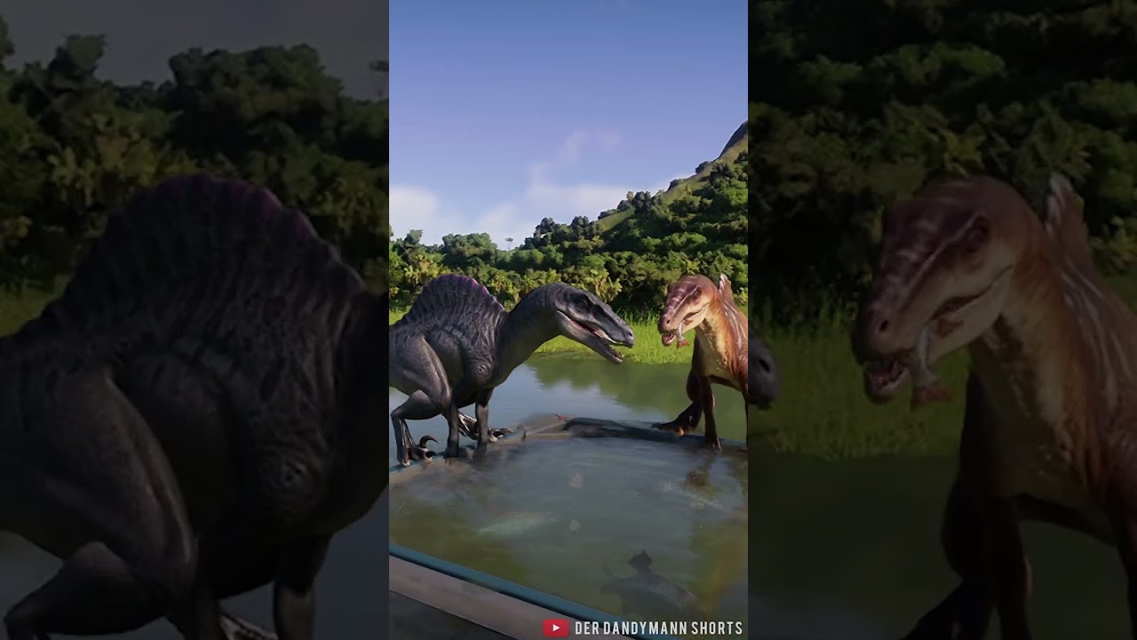 SPINORAPTOR IS JEALOUS OF ITS CONSPECIFIC! - Jurassic World Evolution 2 