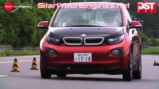 BMW i3レンジエクステンダー vs マツダ・アクセラ・ハイブリッドS（ダブルレーンチェンジ編）【DST#074-04】