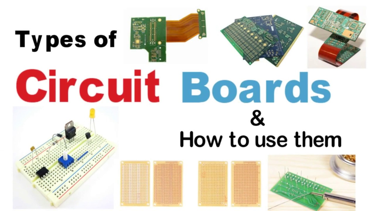 Circuit Board Types | How to use Circuit Boards | PCB Guide