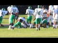 Folasa Vili of LHS tackle for loss