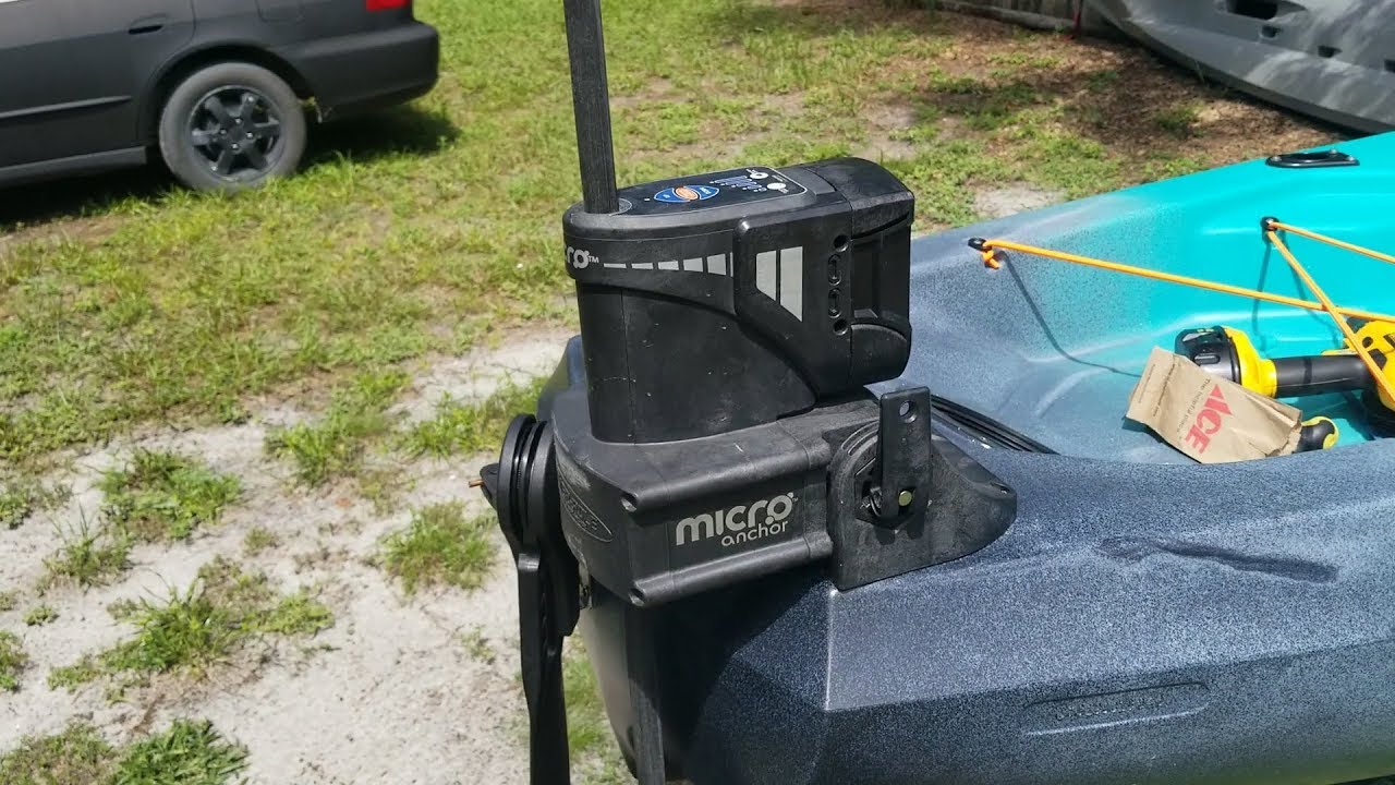 How to install a Power-Pole Micro to the Old Town Topwater 120 PDL 