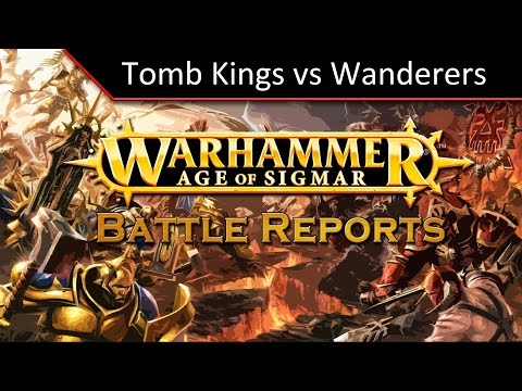 TBMC - Age of Sigmar 1000 Points Matched Play - Tomb Kings vs Wood Elves