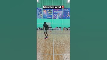 Behind-the-Back Shots: Hitting the shuttlecock from behind the back, sometimes even catching it.