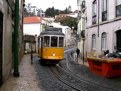 Electrico De Lisboa リスボンの路面電車 Youtube