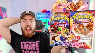 Opening an ENTIRE Pokemon Sword & Shield Booster Box *36 PACKS*