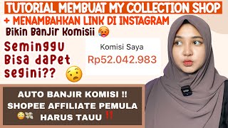 CARA MENAMBAHKAN LINK DI BIO INSTAGRAM + CARA MEMBUAT KOLEKSIKU DI SHOPEE AFFILIATE TERLENGKAP screenshot 4