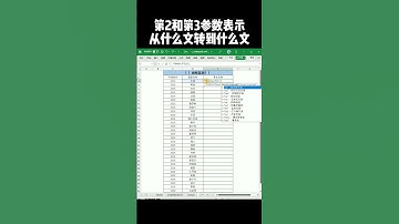 Excel还能自动翻译？#excel #翻译 #translation