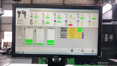 CR708 EUP testing Common rail test bench CR718 CR815