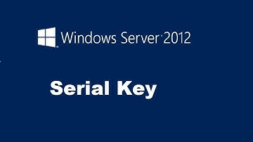 Windows Server 2012 Serial key
