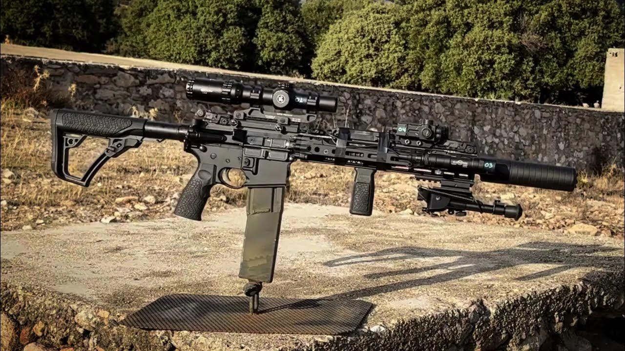 Daniel Defense DD M4A1 Ris III .410/36 cal full custom by Avramidis