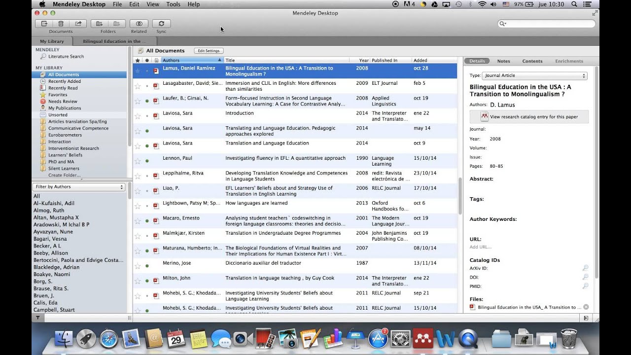 mendeley download mac