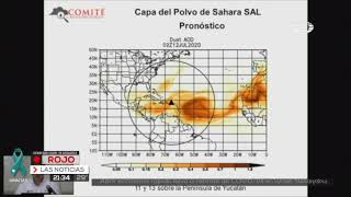 Seguimiento al Polvo del Sahara en nuestro país