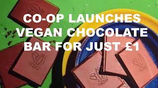 The UK&#39;s Co-op has launched a £1 vegan chocolate bar under its GRO brand, using 100% Fairtrade cocoa