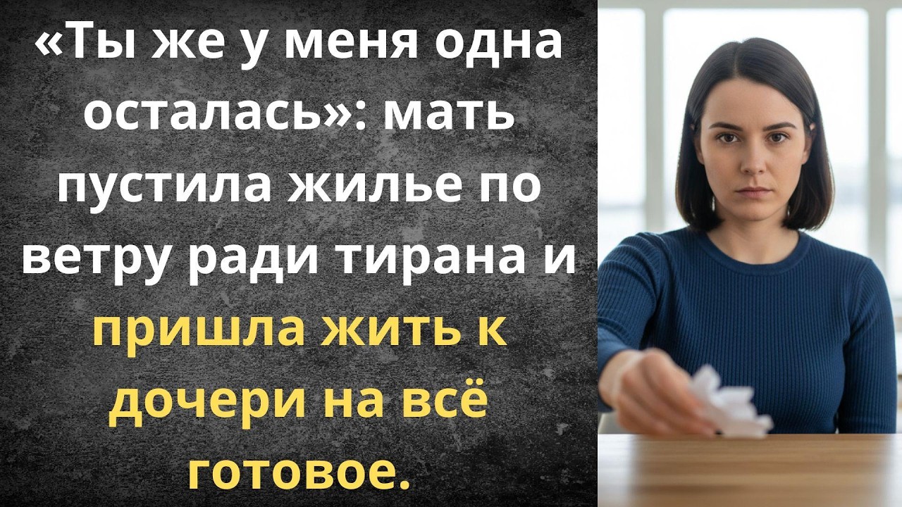 Выгнали на улицу — вспомнила про дочь | Истории из жизни