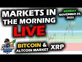 MARKETS in the MORNING, 11/20/2023, BITCOIN AT $37,000, DXY 103, Altcoins Sign of Strength Fight