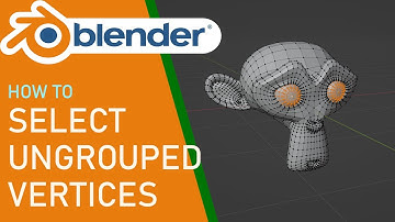 How to select ungrouped vertices in blender