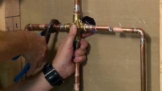 Single Handle Shower and Tub Valve Replacement