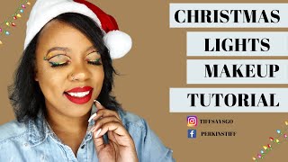 Christmas Lights Makeup | How To
