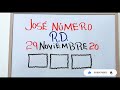 NÚMEROS DE LA SUERTE PARA GANAR LA LOTERÍA HOY 29 DE NOVIEMBRE / JOSÉ NÚMEROS PARA HOY