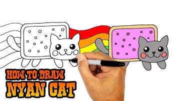 How to Draw Nyan Cat | Drawing Lesson