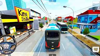 Bus Fast Driving Crash Drive through valley Java island#viral #gaming #onlinegaming screenshot 2
