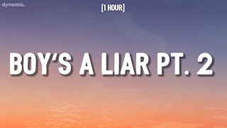 PinkPantheress, Ice Spice - Boy's a Liar pt. 2 [1 HOUR/Lyrics]