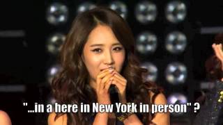 SNSD's Funny English Introduction
